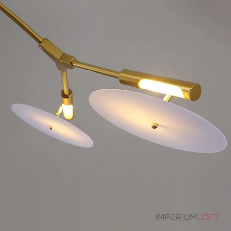 Люстра на штанге DISCS D155 Black