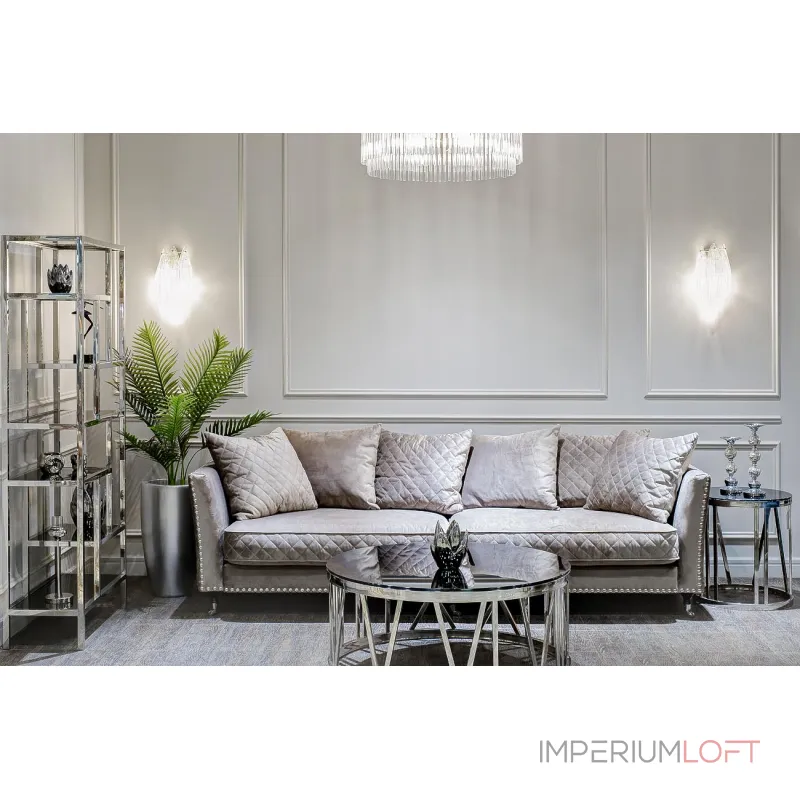 Кашпо серебряное ZS-C899-36 от ImperiumLoft Кашпо серебряное ZS-C899-36 от ImperiumLoft