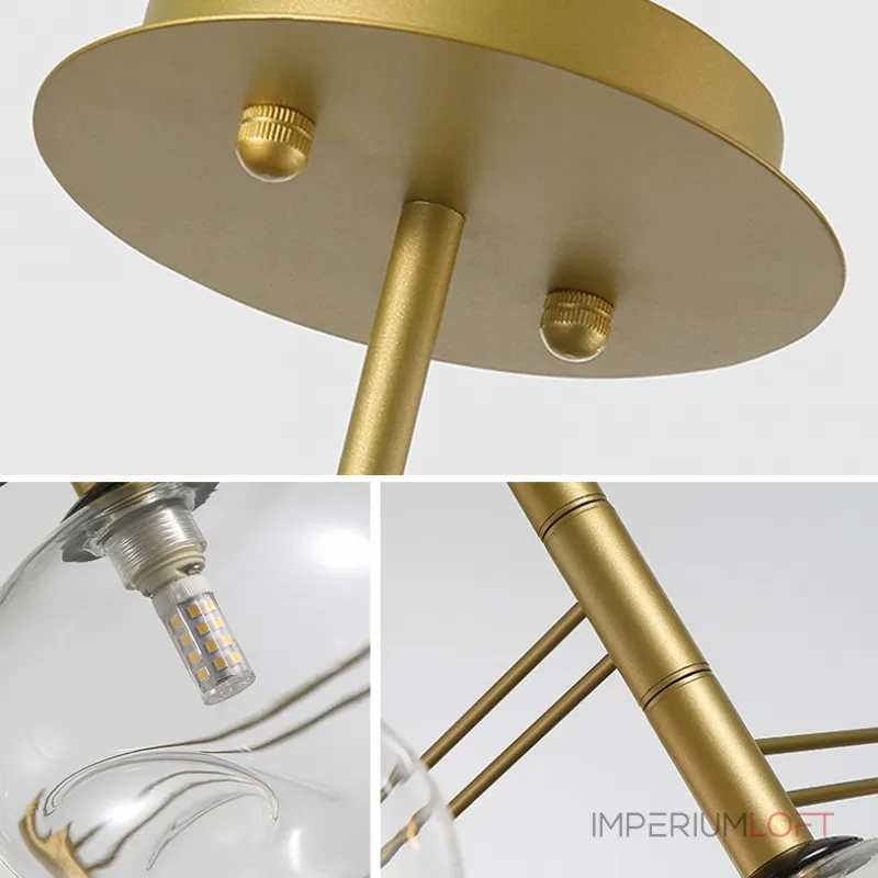 Люстра на штанге TEMPER L10 Black