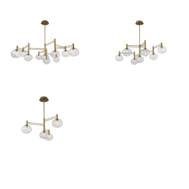 Люстра на штанге TEMPER L10 Black