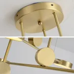 Люстра на штанге TECHNUM LED GOLD