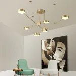 Люстра на штанге TECHNUM LED GOLD