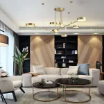 Люстра на штанге TECHNUM LED GOLD