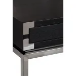 Стол письменный черный 46AS-D4084-BL от ImperiumLoft