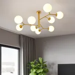 Потолочная люстра TWIGGY D106 Gold