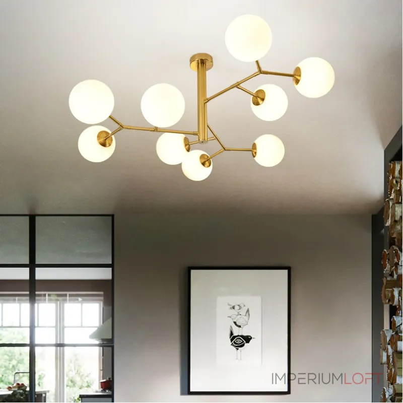 Потолочная люстра TWIGGY D106 Gold Потолочная люстра TWIGGY D106 Gold