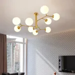 Потолочная люстра TWIGGY D106 Gold