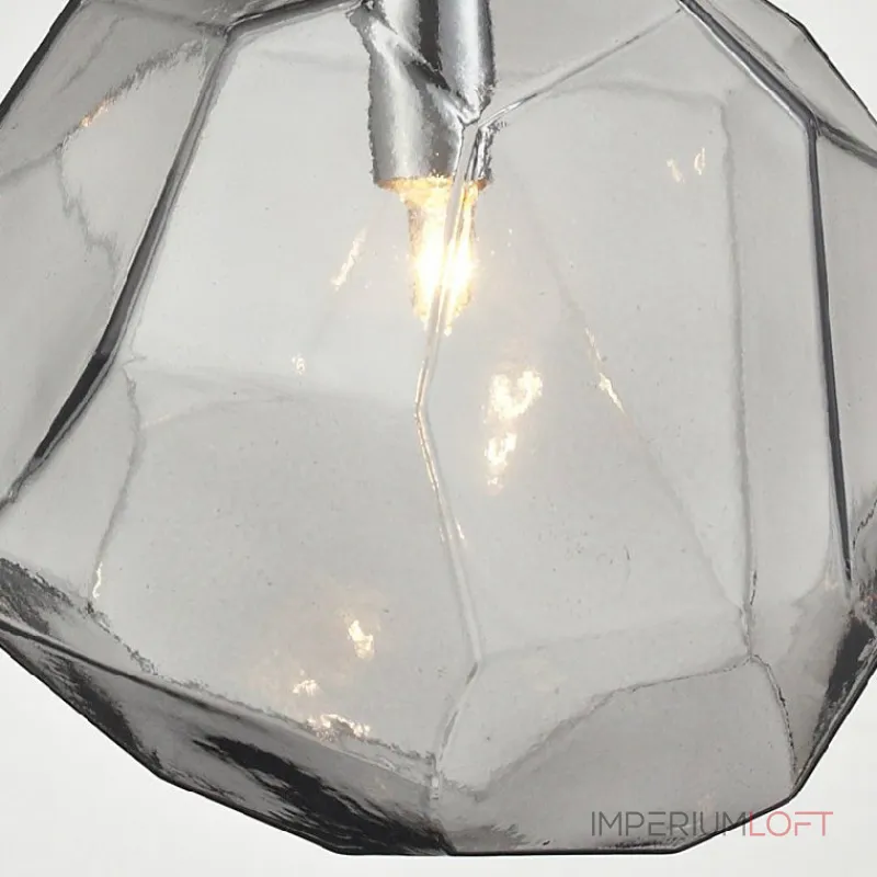 Подвесной светильник Color Ice Cube Pendant JEVIO 1 Янтарный от ImperiumLoft