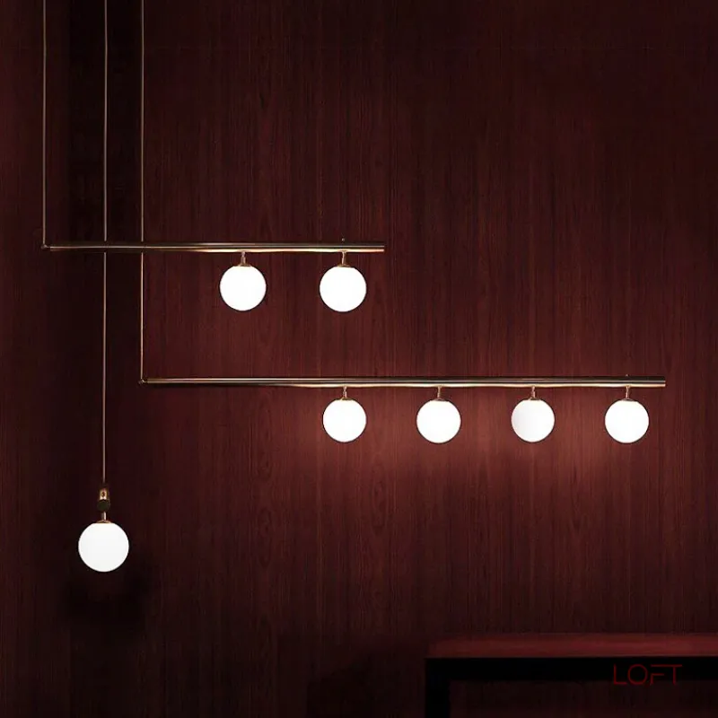 Подвесной светильник BARRA L88 Gold от ImperiumLoft