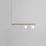 Подвесной светильник BARRA L88 Gold от ImperiumLoft