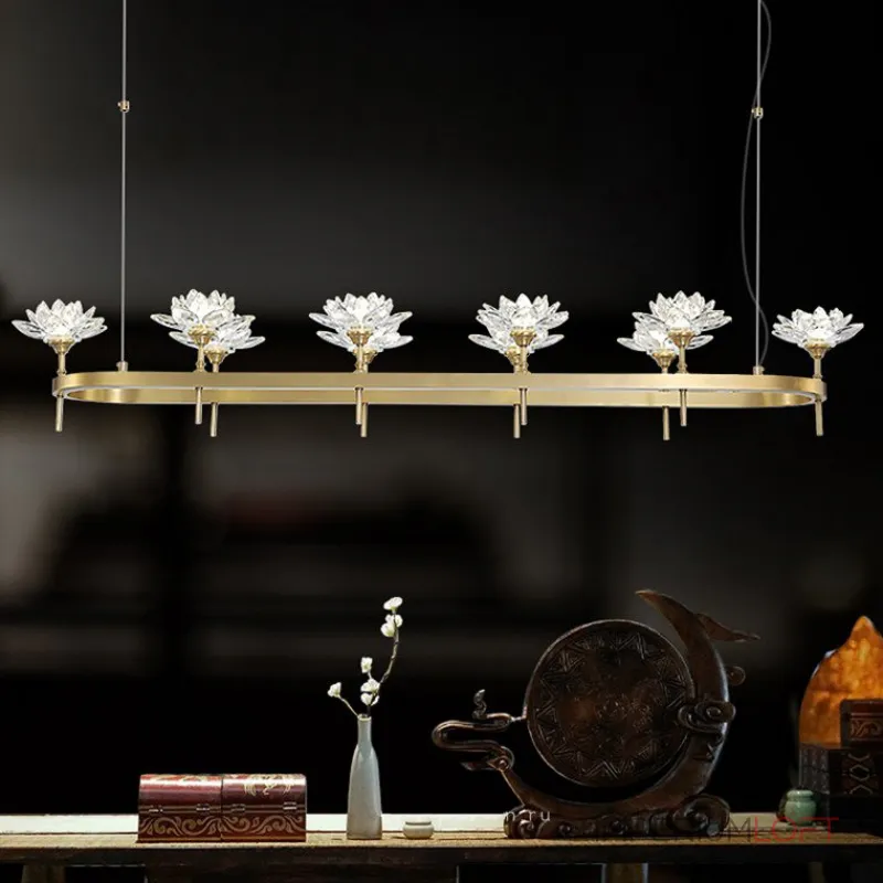 Подвесная люстра LOTOS LONG 10 от ImperiumLoft Подвесная люстра LOTOS LONG 10 от ImperiumLoft