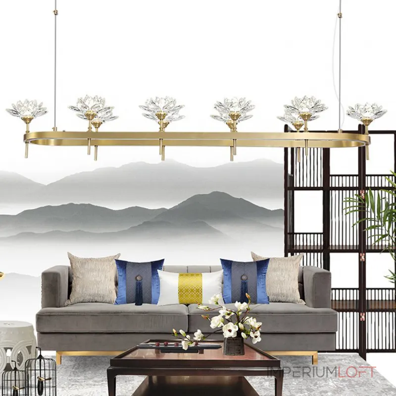 Подвесная люстра LOTOS LONG 10 от ImperiumLoft Подвесная люстра LOTOS LONG 10 от ImperiumLoft