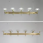 Подвесная люстра LOTOS LONG 8 от ImperiumLoft