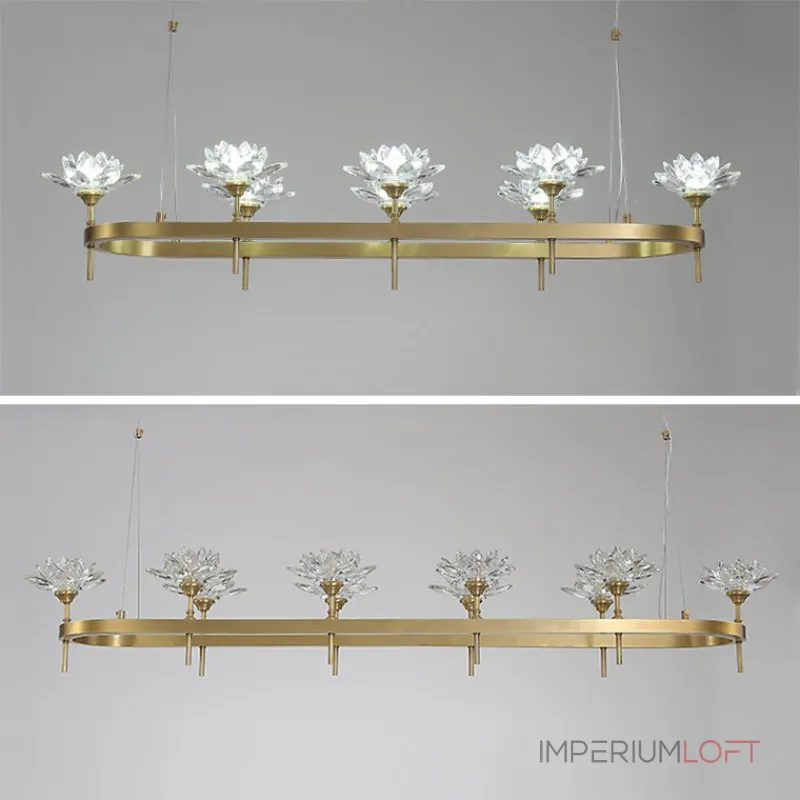 Подвесная люстра LOTOS LONG 8 от ImperiumLoft