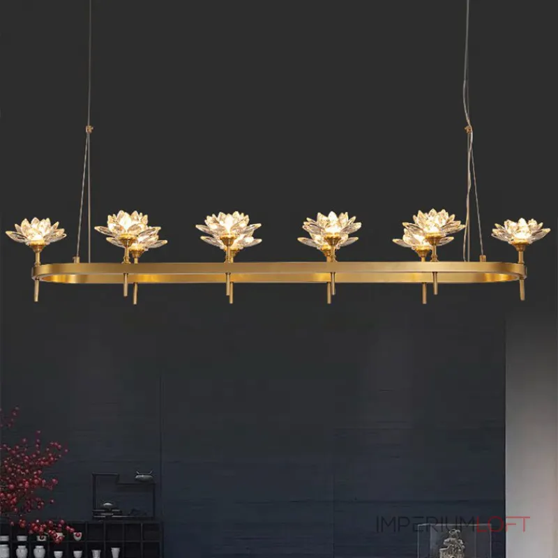 Подвесная люстра LOTOS LONG 10 от ImperiumLoft Подвесная люстра LOTOS LONG 10 от ImperiumLoft