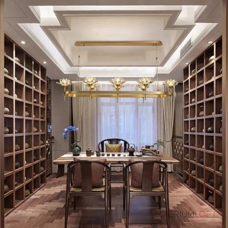 Подвесная люстра LOTOS LONG 8 от ImperiumLoft