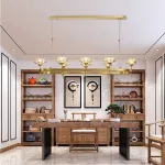 Подвесная люстра LOTOS LONG 8 от ImperiumLoft