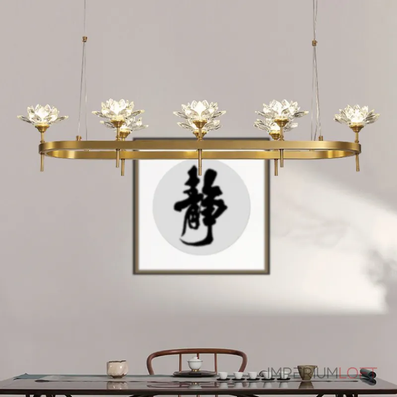 Подвесная люстра LOTOS LONG 8 от ImperiumLoft