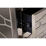 Тумбочка зеркальная с ящиками KFG046 от ImperiumLoft
