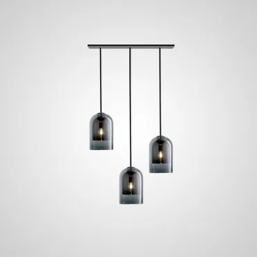 Подвесной светильник ARIA 3 lamps Plank Amber