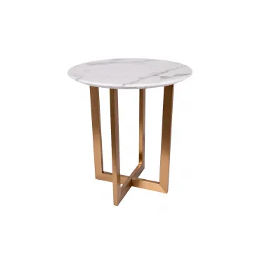 Столик журнальный круглый (искусственный мрамор) 33FS-ET2029-BBS Столик журнальный круглый (искусственный мрамор) 33FS-ET2029-BBS