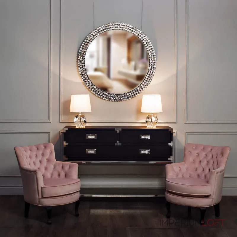 Консоль черная с ящиками 46AS-CT4116-BL от ImperiumLoft