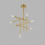 Люстра на штанге TRAVERSE H90 Gold