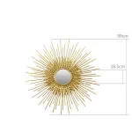 Дизайнерский настенный декор зеркало LaLume-KKK00212 от ImperiumLoft