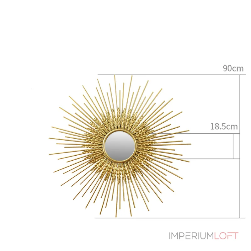 Дизайнерский настенный декор зеркало LaLume-KKK00212 от ImperiumLoft Дизайнерский настенный декор зеркало LaLume-KKK00212 от ImperiumLoft