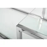 Консоль со стеклом (цвет хром) GY-CST8005 от ImperiumLoft