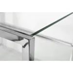 Консоль со стеклом (цвет хром) GY-CST8005 от ImperiumLoft