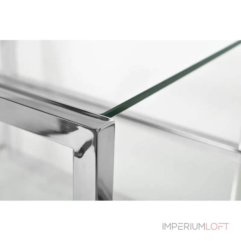 Консоль со стеклом (цвет хром) GY-CST8005 от ImperiumLoft