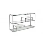 Консоль со стеклом (цвет хром) GY-CST8005 от ImperiumLoft