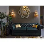 Кашпо жемчужно-черное ZS-C785BL-34 от ImperiumLoft