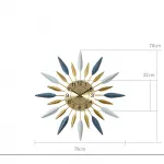 Дизайнерские настенные часы LaLume-KKK00198 от ImperiumLoft