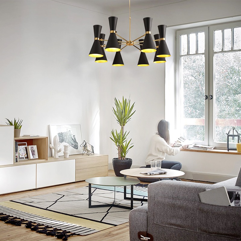 Люстра на штанге BARBELL-X 3 Черный