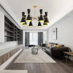 Люстра на штанге BARBELL-X 3 Черный