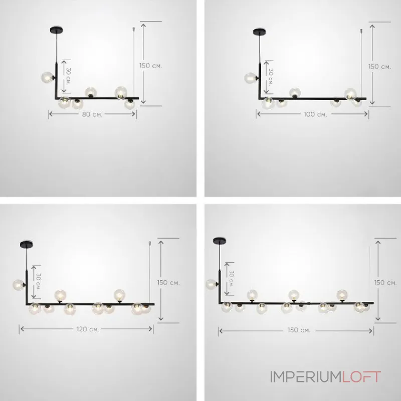 Подвесной светильник LINDA LONG от ImperiumLoft
