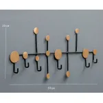 Дизайнерская вешалка LaLume-KKK00102 black от ImperiumLoft