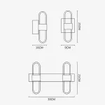 Настенное бра SENSE WALL от ImperiumLoft