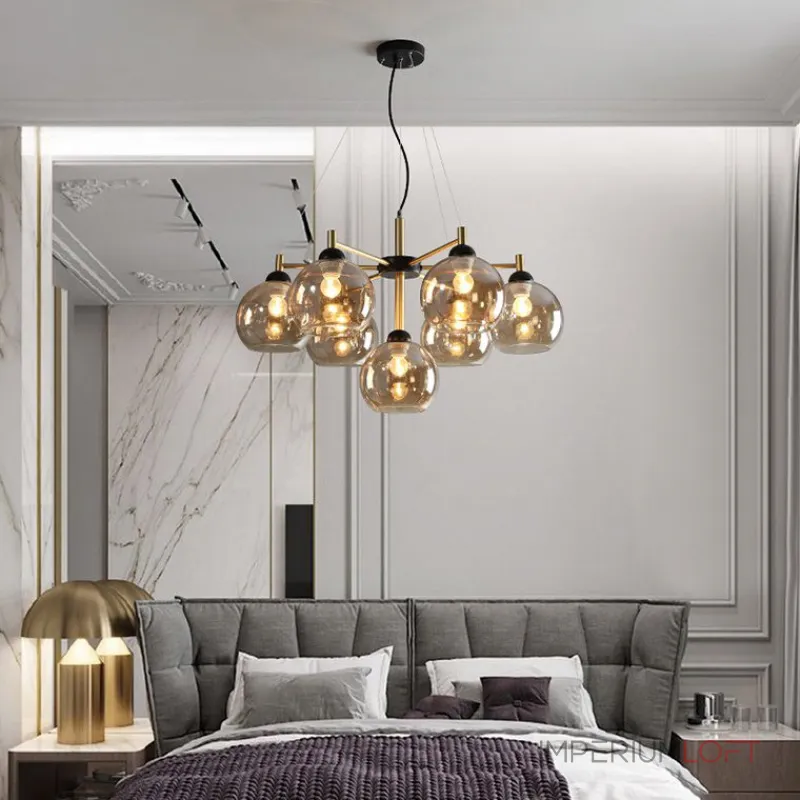 Подвесная люстра ETNA D70 Grey от ImperiumLoft