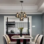 Подвесная люстра ETNA D70 Grey от ImperiumLoft