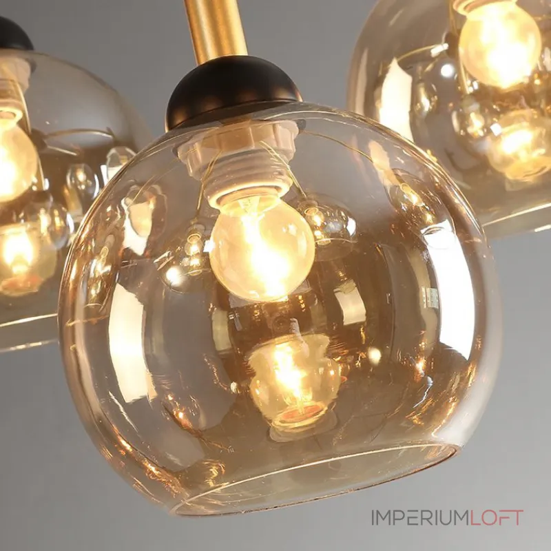 Подвесная люстра ETNA D70 Grey от ImperiumLoft