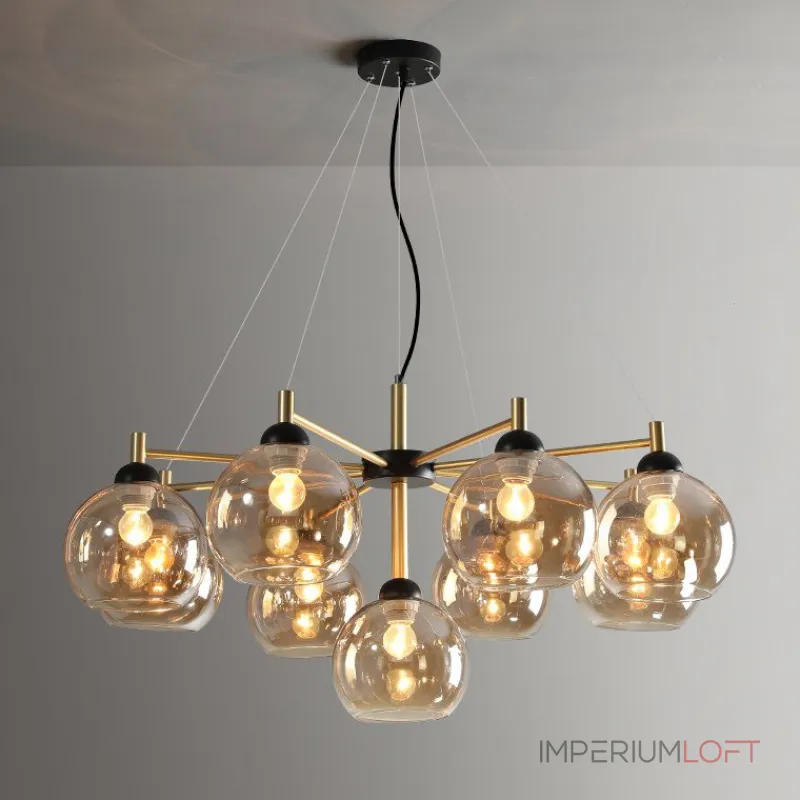 Подвесная люстра ETNA D70 Grey от ImperiumLoft