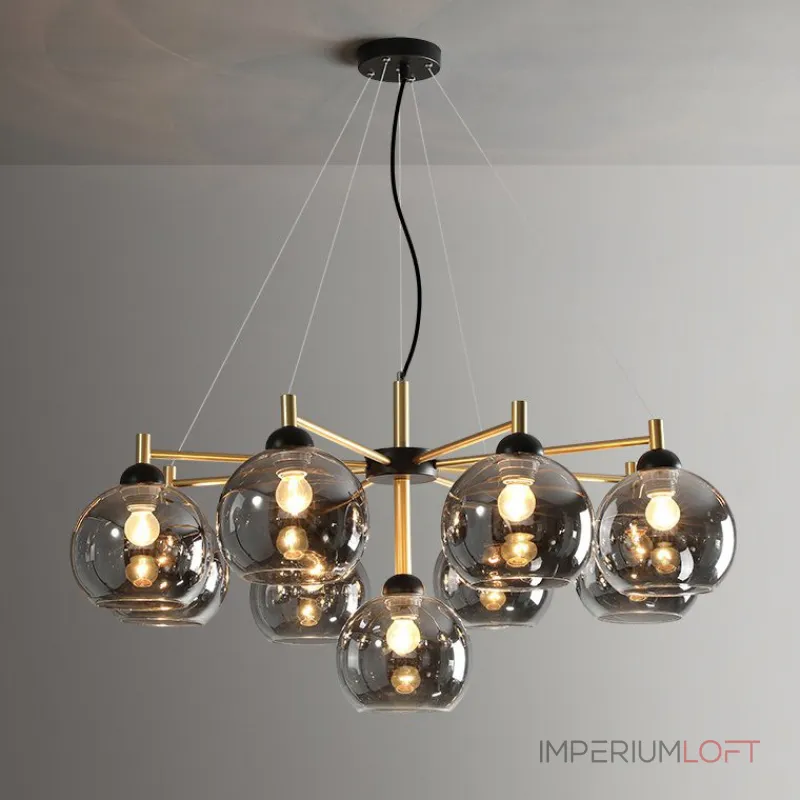 Подвесная люстра ETNA D70 Grey от ImperiumLoft