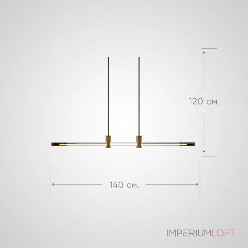 Подвесной светильник NISGA 140 от ImperiumLoft