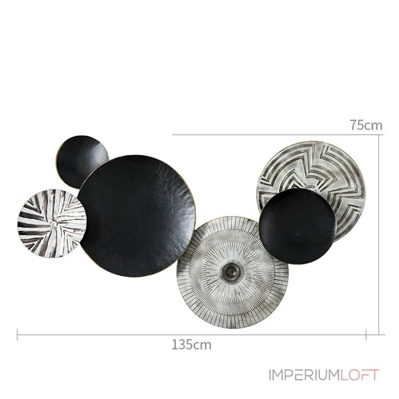 Дизайнерский настенный декор LaLume-KKK00184 от ImperiumLoft