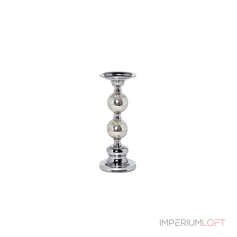 Подсвечник металлический со стеклом 22-86642S от ImperiumLoft Подсвечник металлический со стеклом 22-86642S от ImperiumLoft