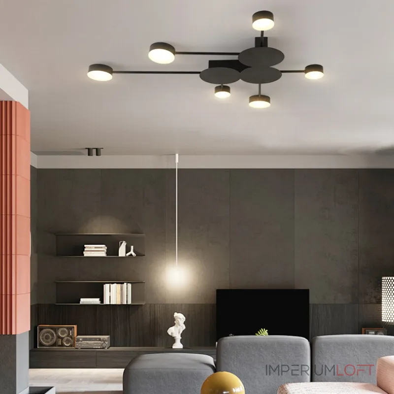 Настенно-потолочный светильник ASBRO 6 Настенно-потолочный светильник ASBRO 6