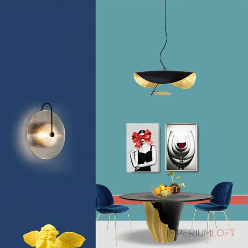 Настенный светильник EMMEN Черный от ImperiumLoft